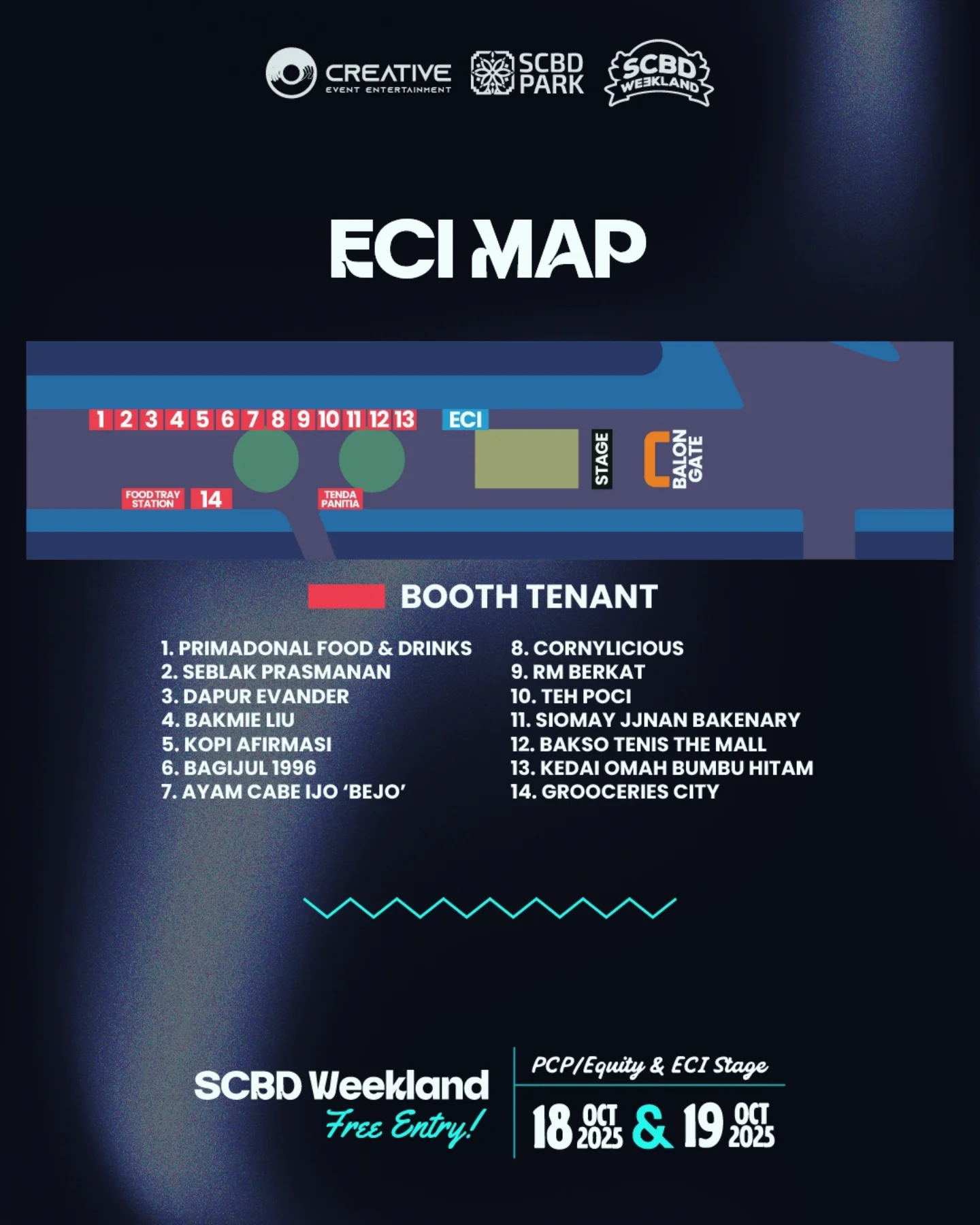 SCBD Weekland - 🔥 GOOD EATS, FIRE BEATS! 🔥 Weekend ini... | Facebook