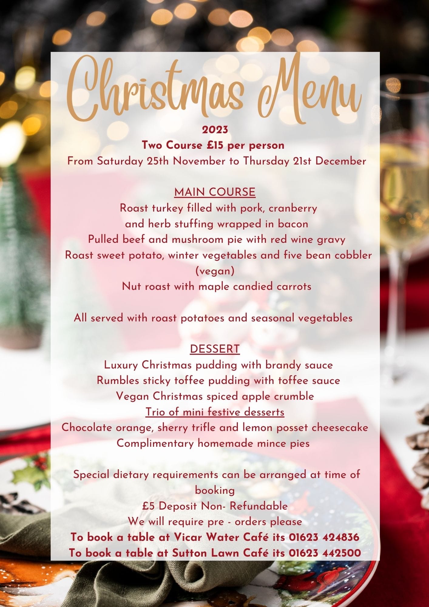 🎄 IT'LL SOON BE THAT TIME OF YEAR... - Rumbles at Sutton Lawn