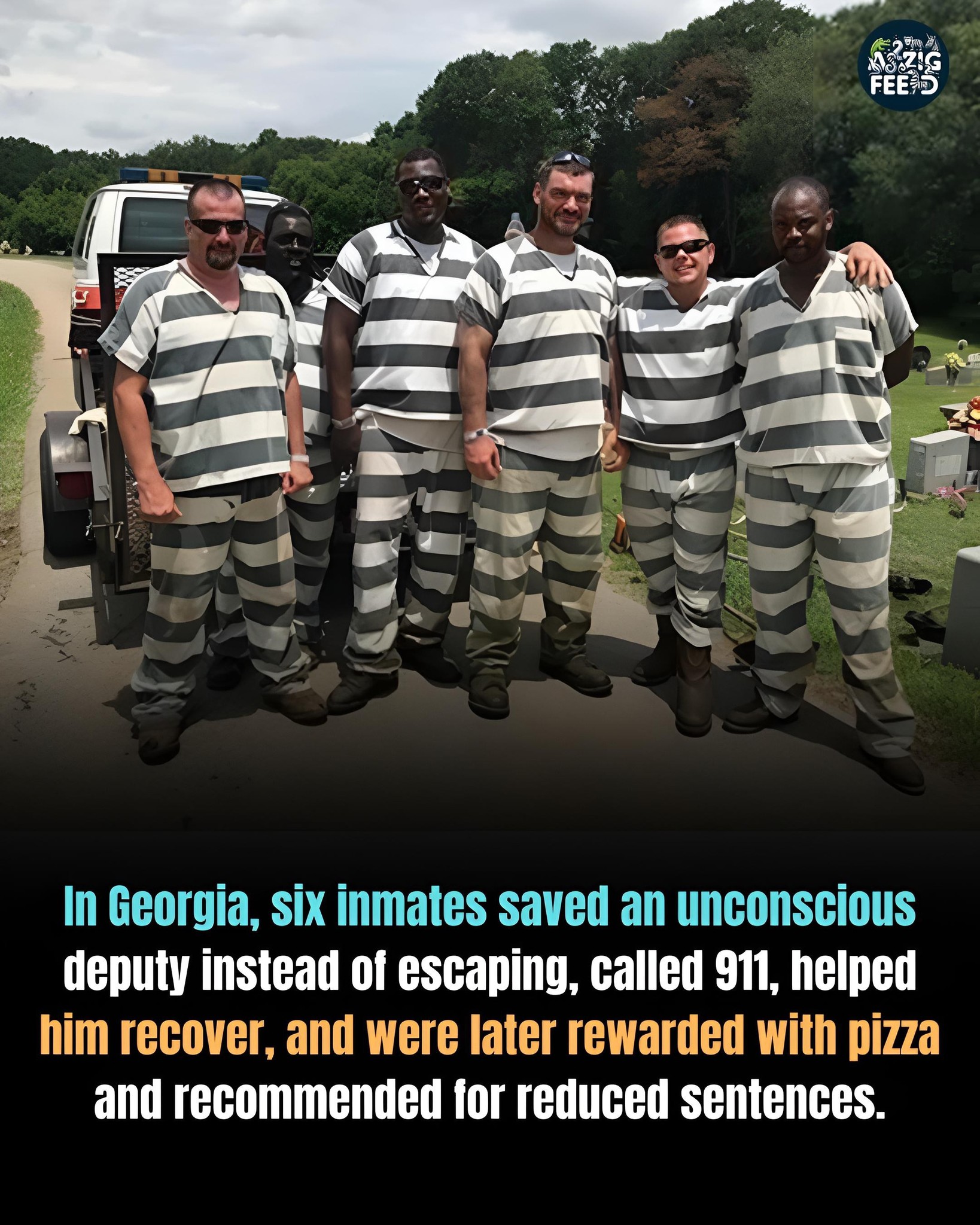 Curiosity | In a remarkable act of bravery and integrity, six inmates ...
