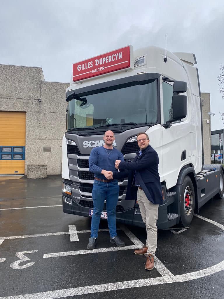 Scania - Gilles Dupercyn uit Aalter neemt vandaag zijn jonge ...