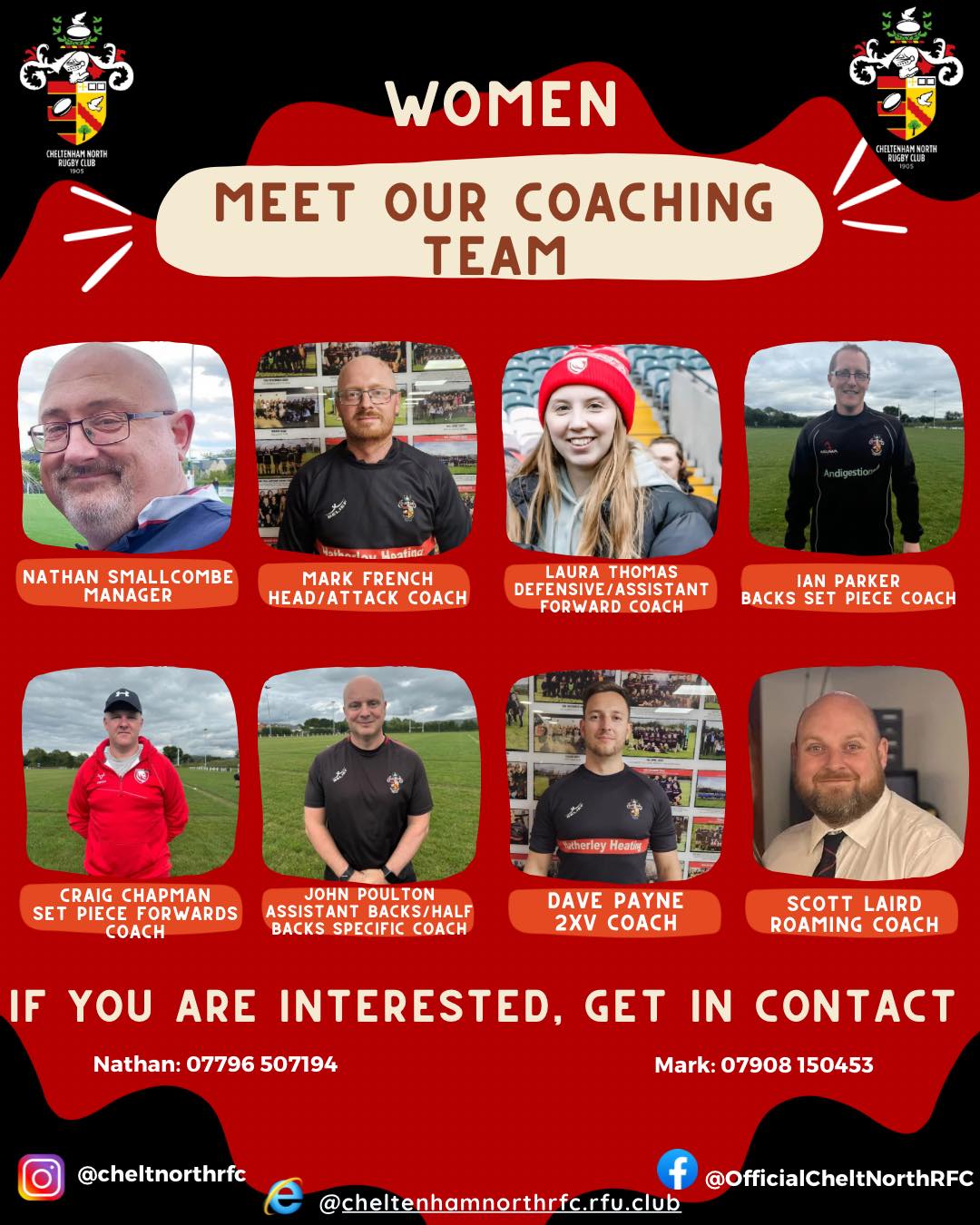 Cheltenham - We’re excited to announce our women’s coaching setups for ...