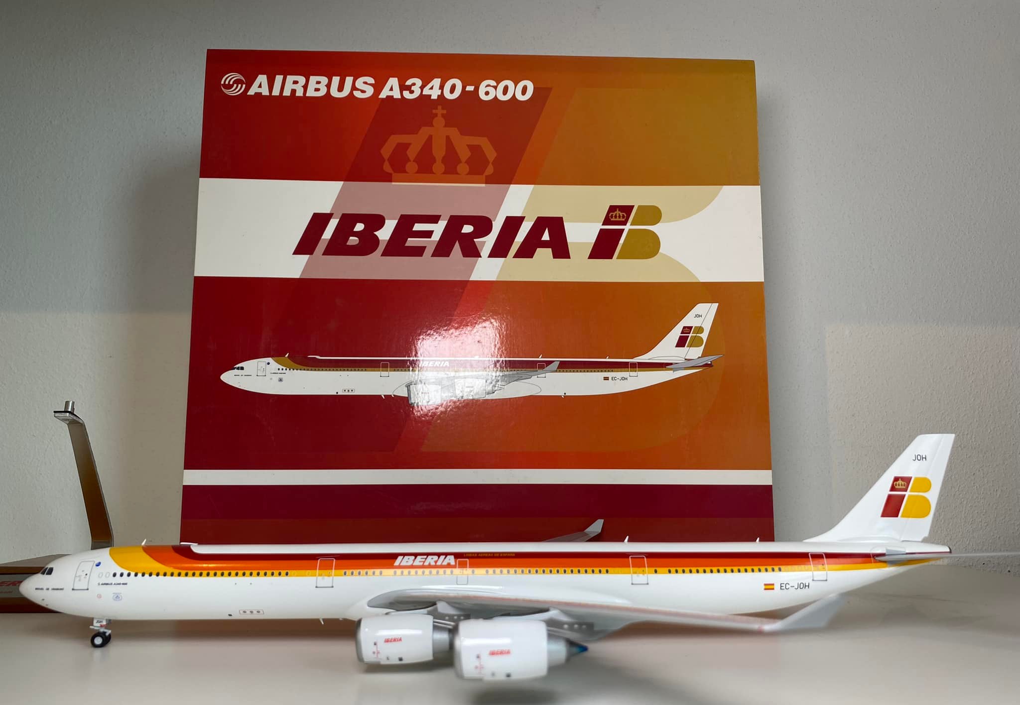Jc Wings 1:200 Iberia A340-600 model