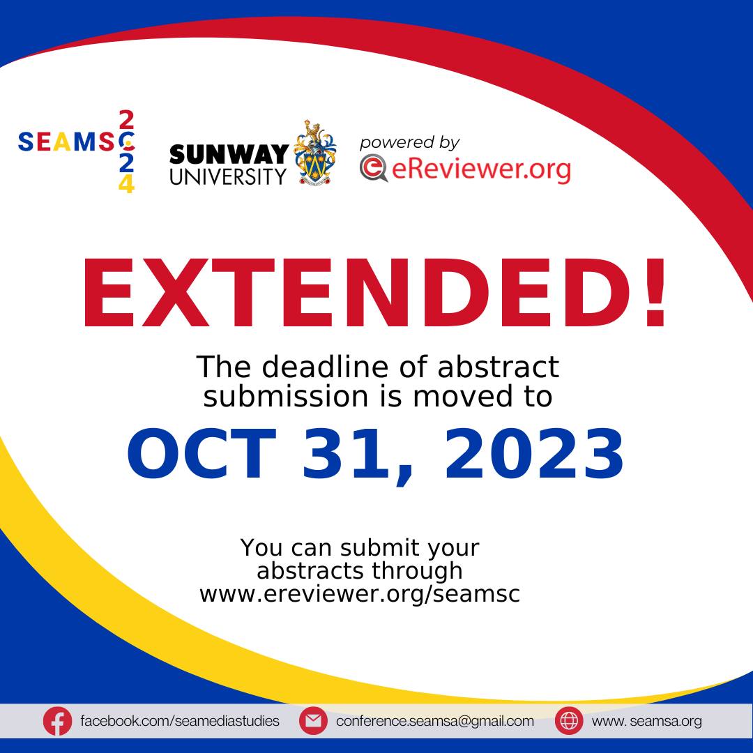 📢 Great news... - Southeast Asian Media Studies Association