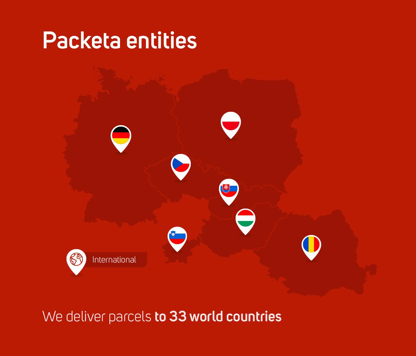 Packeta - 🌍 Packeta delivers parcels to 33 world countries...