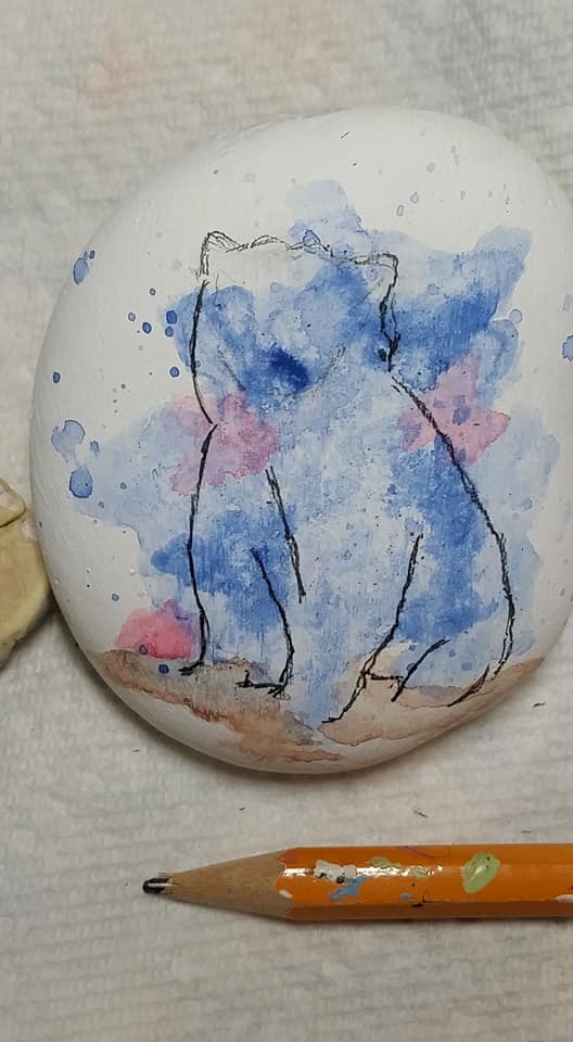 Rocan Rocks - Sketch in the head using the same technique. | Facebook