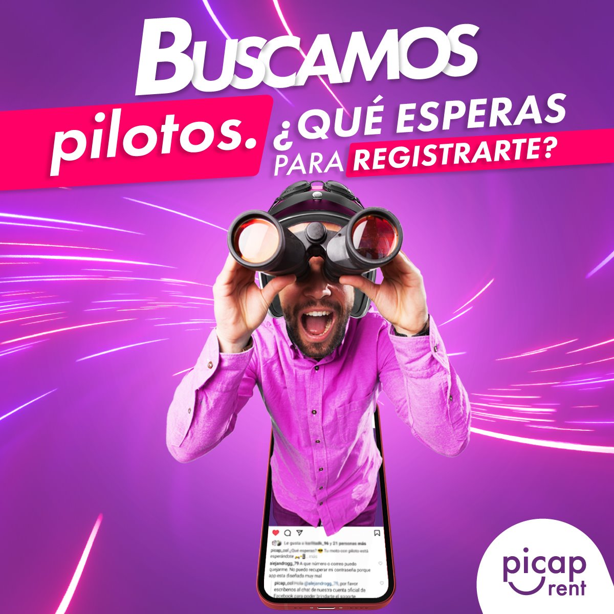 Picap Guatemala - Únete ahora a Picap Rent 📲 Obtén dinero...