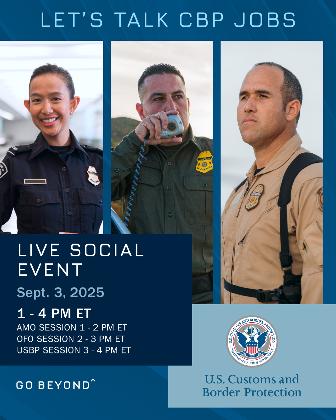 CBP - 💬 This conversation could launch your CBP career 🚀 Join us for a ...