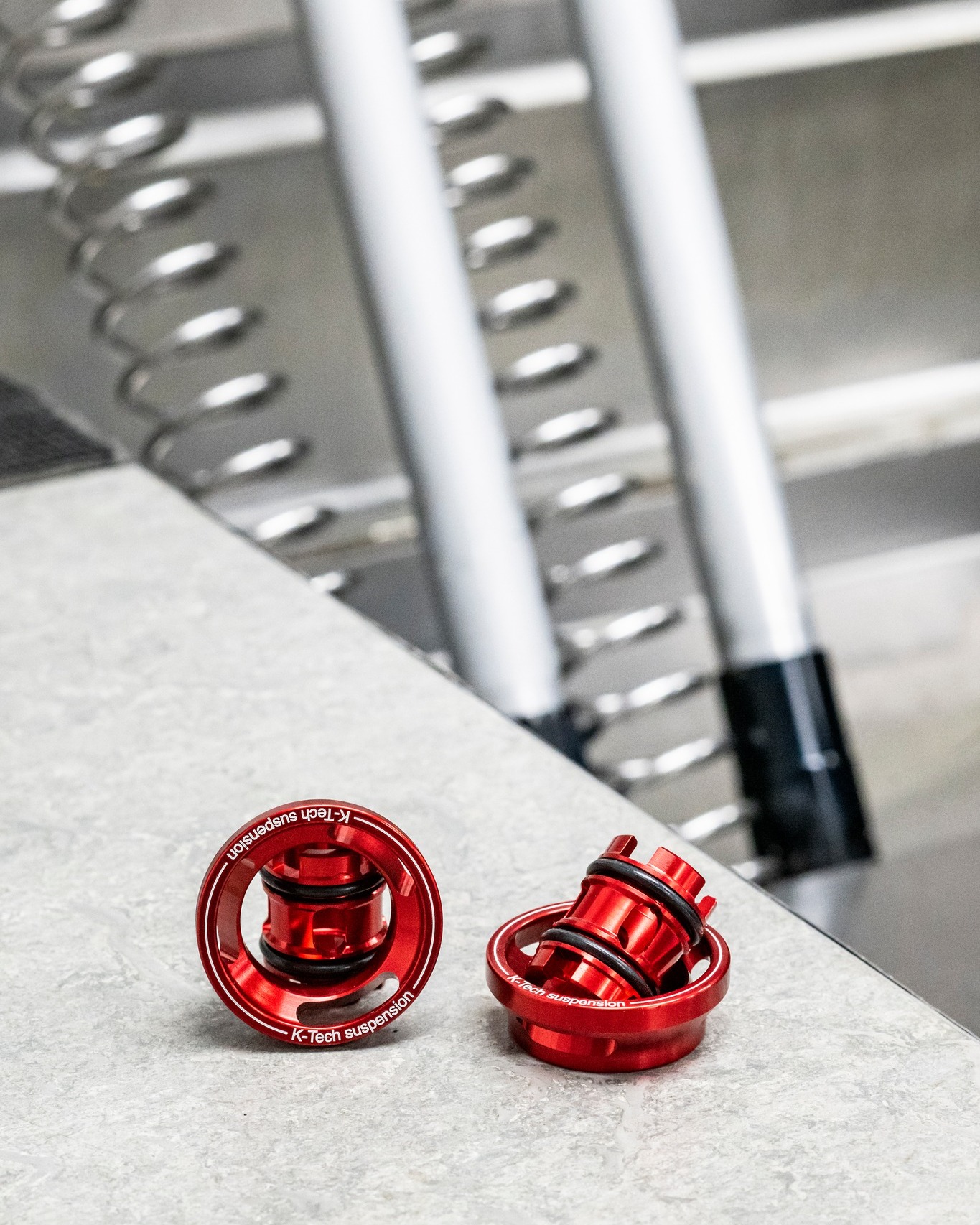 Our K-Techs Front Fork Lowering Kit for the WP 4860 MXMA XPLOR