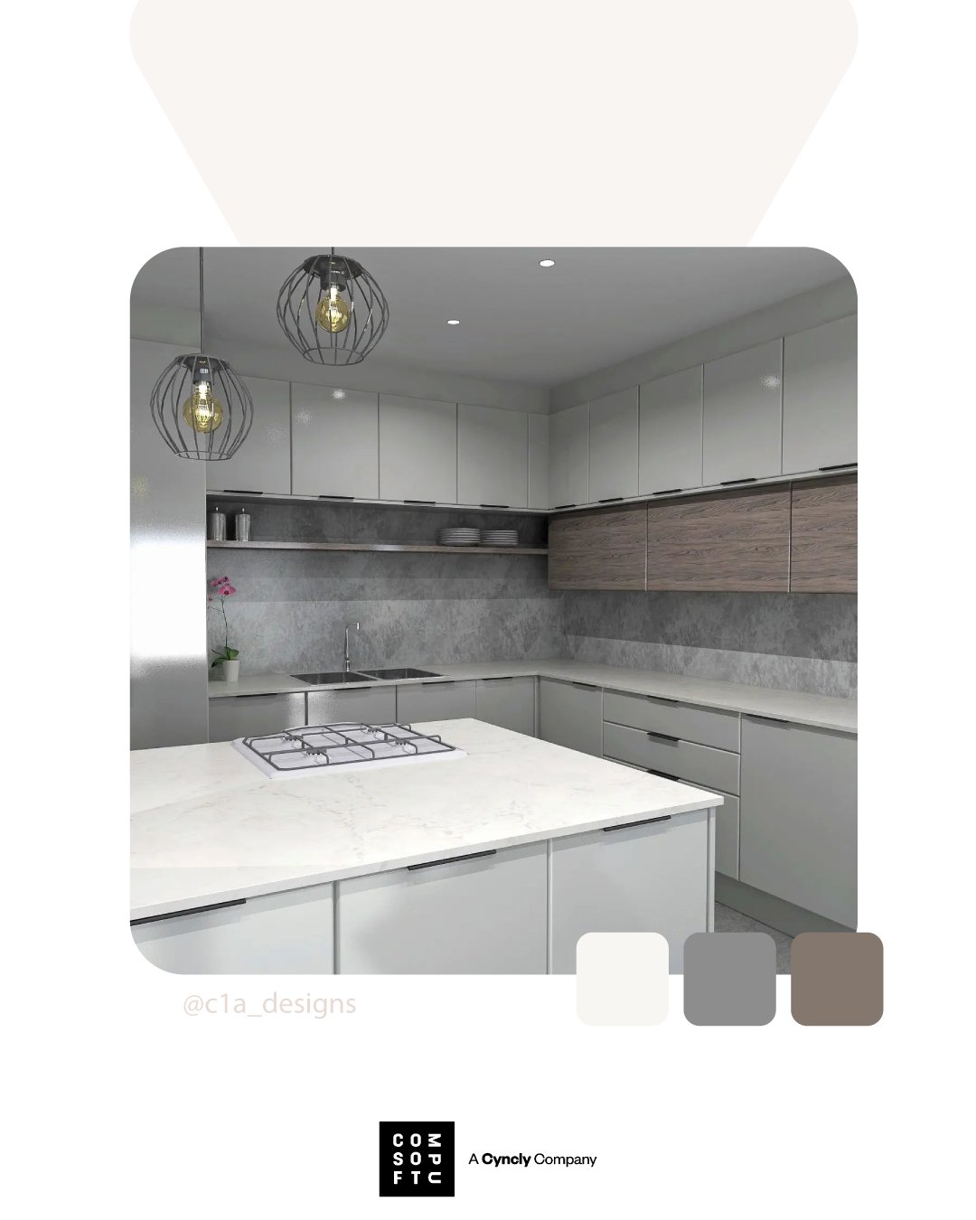 Compusoft - Step into the tranquility of simplicity with this kitchen ...