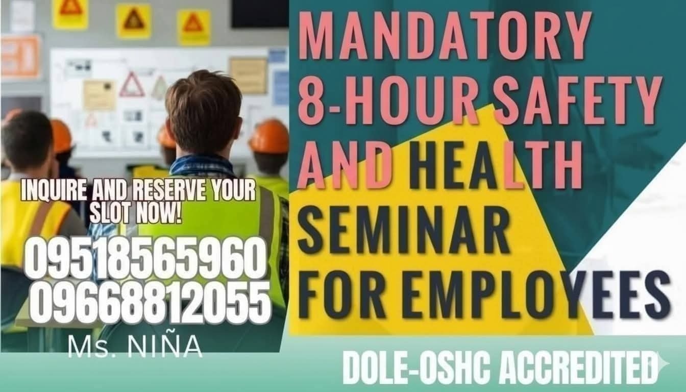 Safety - ENROLL NOW‼️‼️ KEEP YOUR WORKERS SAFE⛑⛑ The 8 Hours Mandatory ...