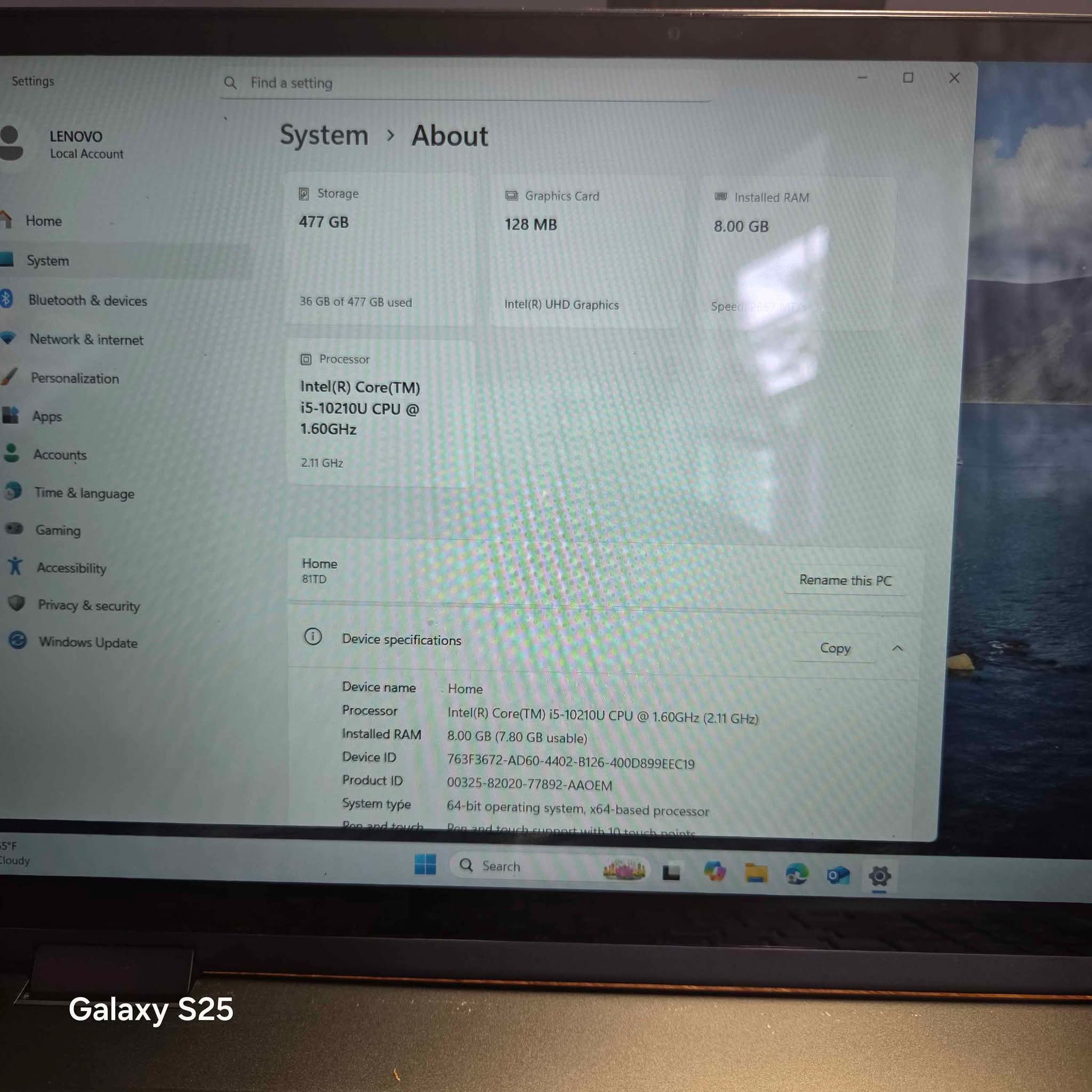 LENOVO YOGA 81TD 16