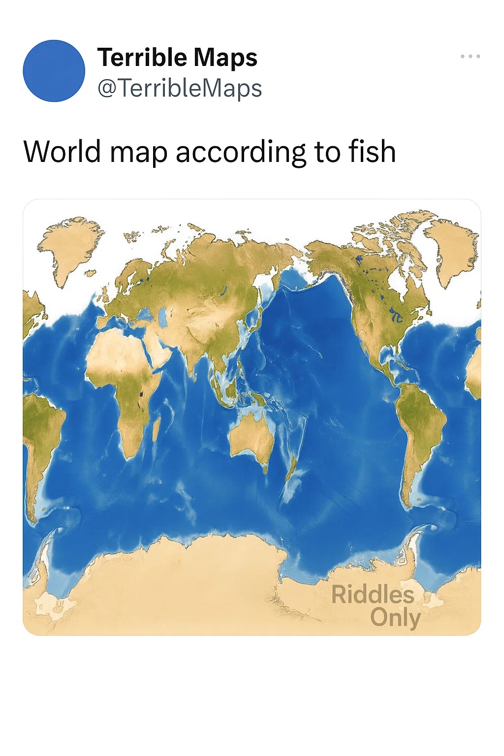 Riddles - POV: You’re a fish and land is just weird decoration 😌🌊 ...