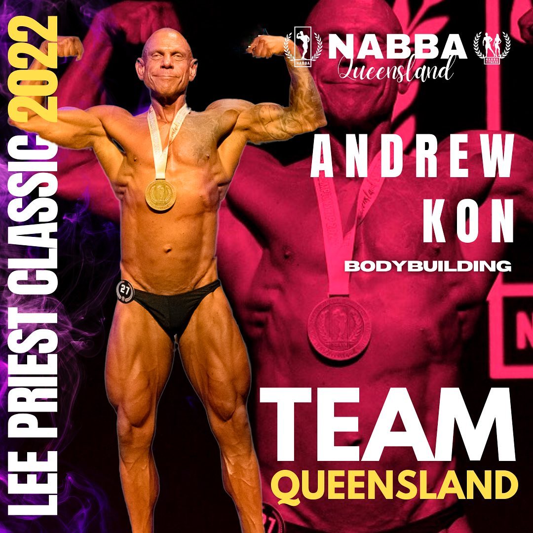 NABBA - LPC 2022 TEAM QUEENSLAND 🇦🇺 ANDREW KON Classic Bodybuilding ...