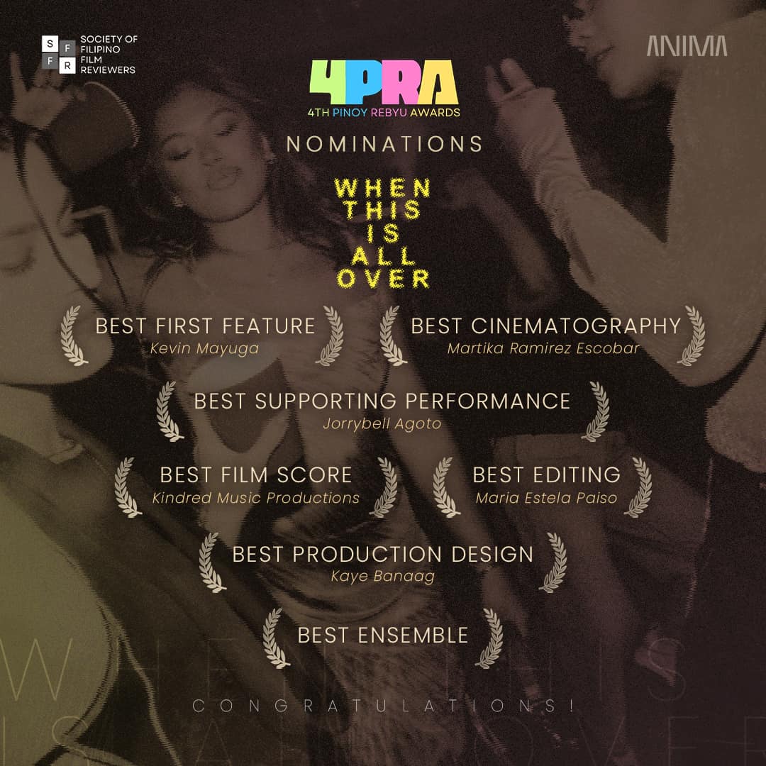 ANIMA Studios - When This Is All Over scores 7 NOMINATIONS...