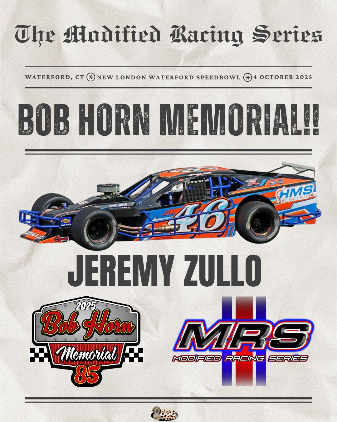 Jeremy Zullo is leading... - The Modified Racing Series MRS | Facebook