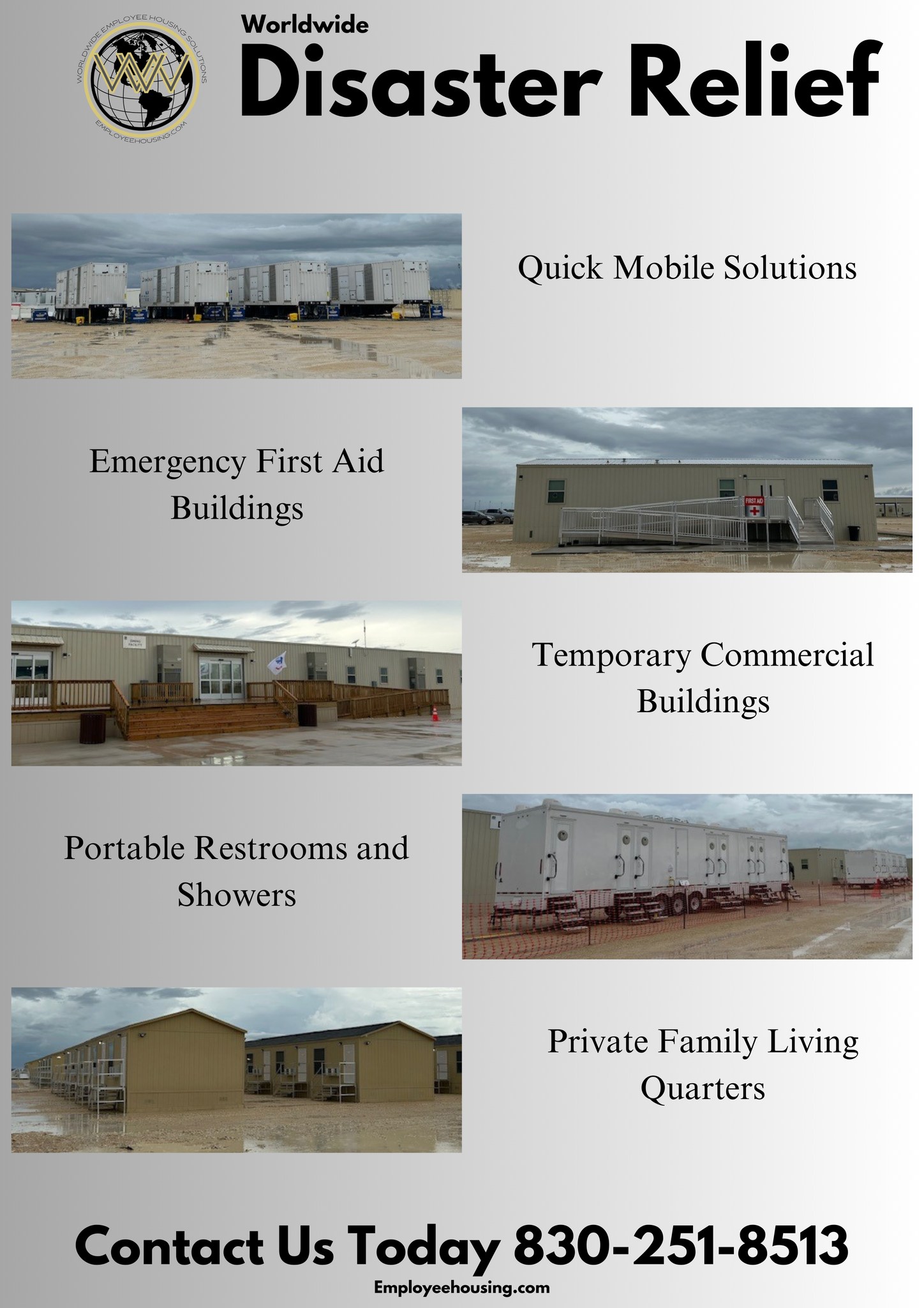 Worldwide - 🌪️ Disaster Relief Housing – Ready When You Are 🛠️ Fast ...