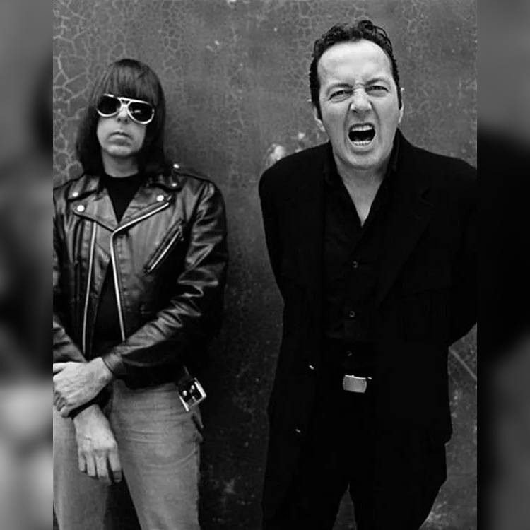 Joey Ramone And Joe Strummer (Ramones And The Clash)