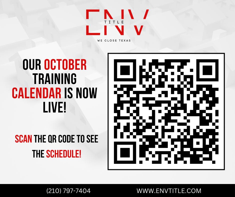 ENV Title - 📢 Our October Training Calendar is HERE! 🎉📚... | Facebook