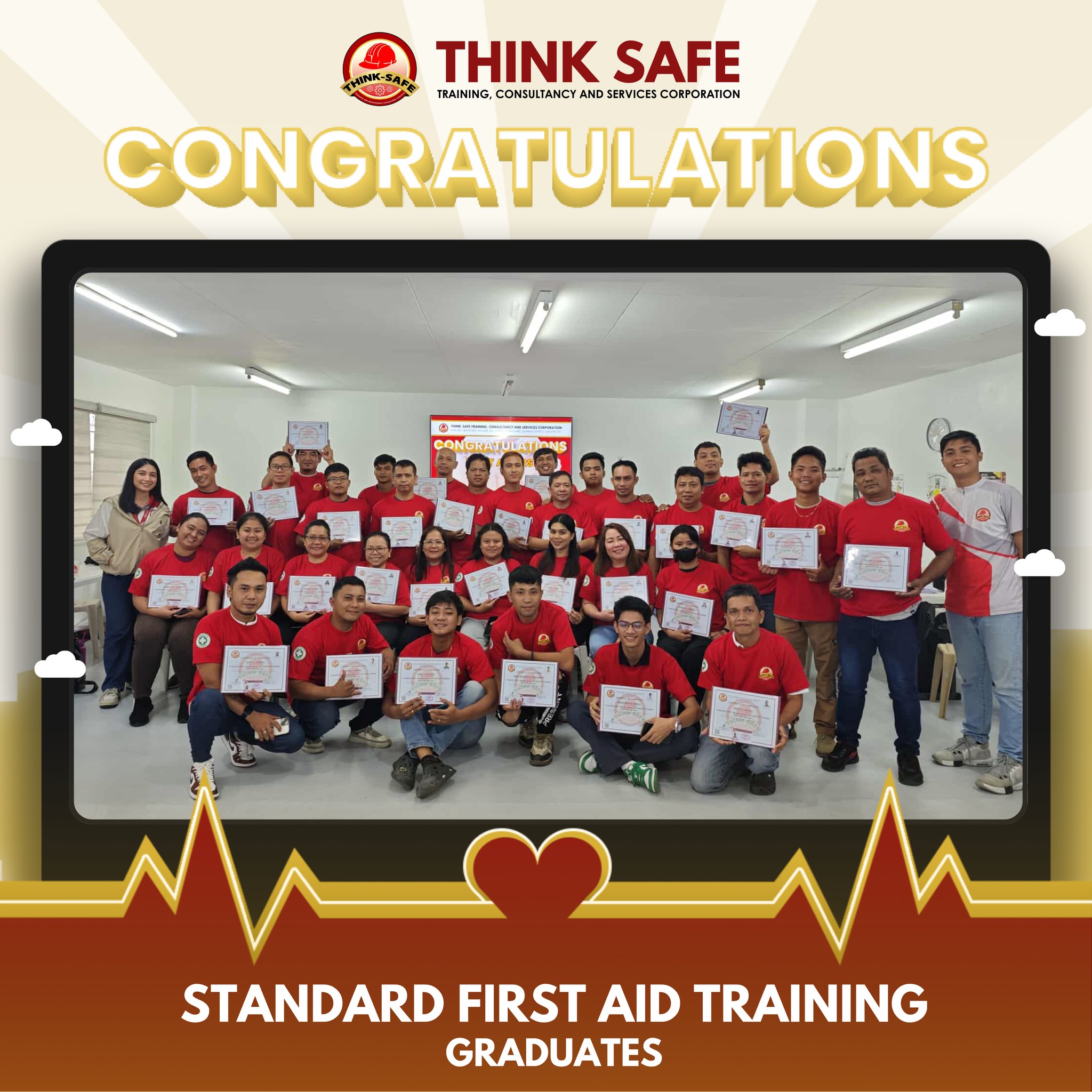 Congratulations to the... - Think Safe - First Aid Seminar | Facebook