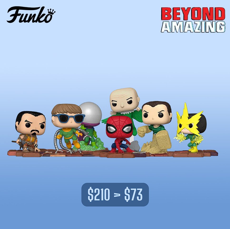 Lowest price yet! Grab the whole Sinister Six set now for just $73