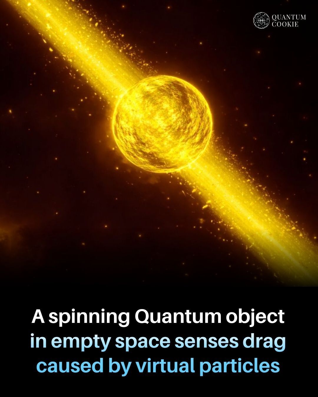 Quantum - Even in perfect emptiness a spinning particle can feel ...