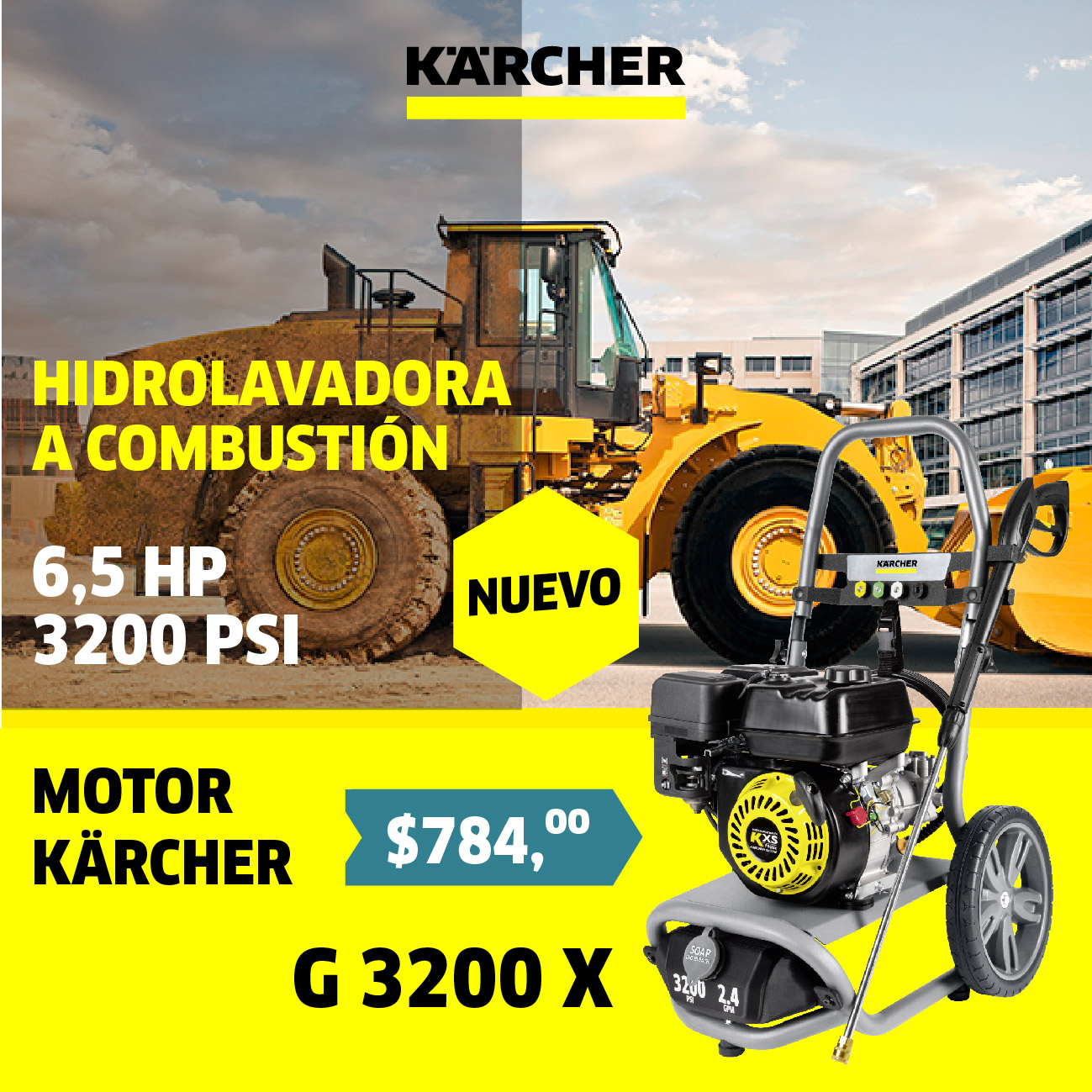 Carburatore Azcarbro Per Idropulitrice Karcher E Motori 5-6.5HP - Compatibile Con KXS 196cc E Molti Altri - Foto 2