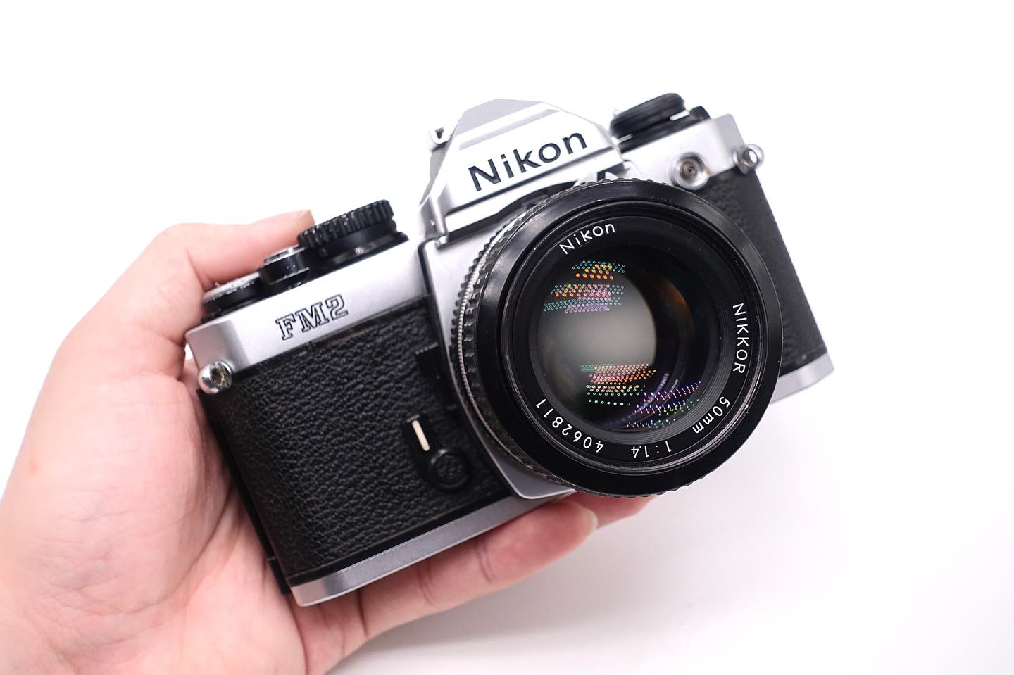 Nikon FM2 film camera with Nikkor 28-85mm AIS lens