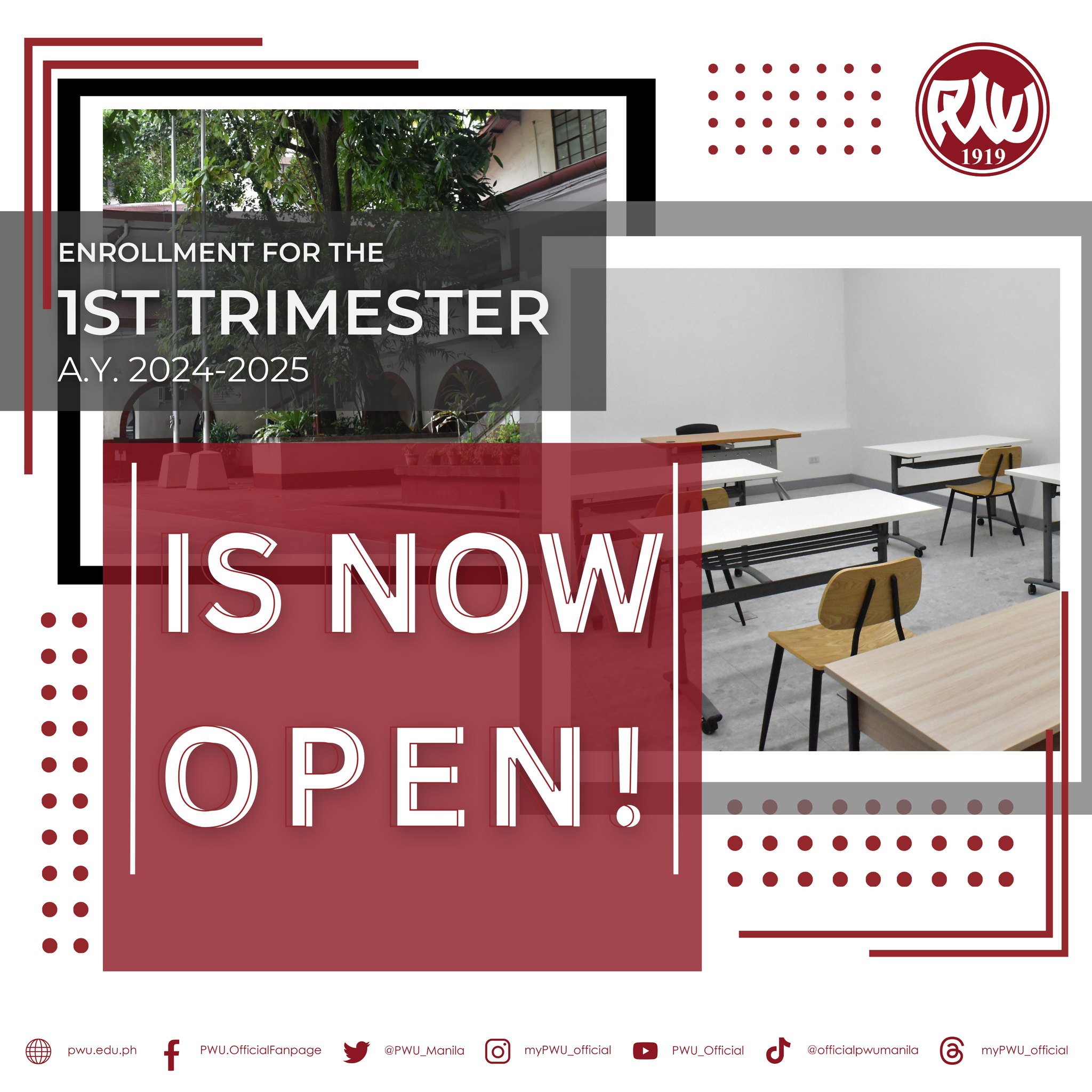 It’s time for you to... - Philippine Women's University - PWU | Facebook