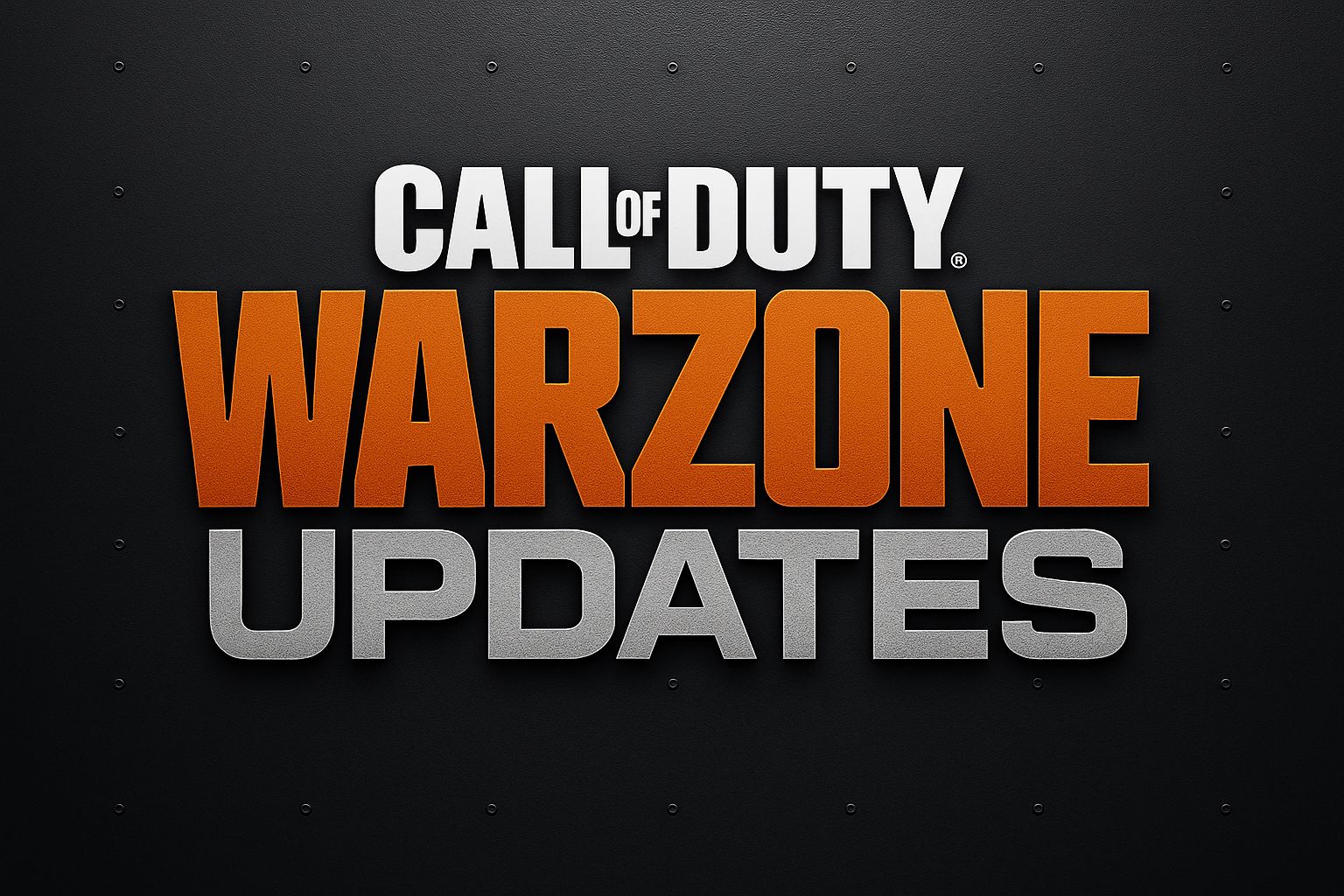 Call of Duty Warzone Updates