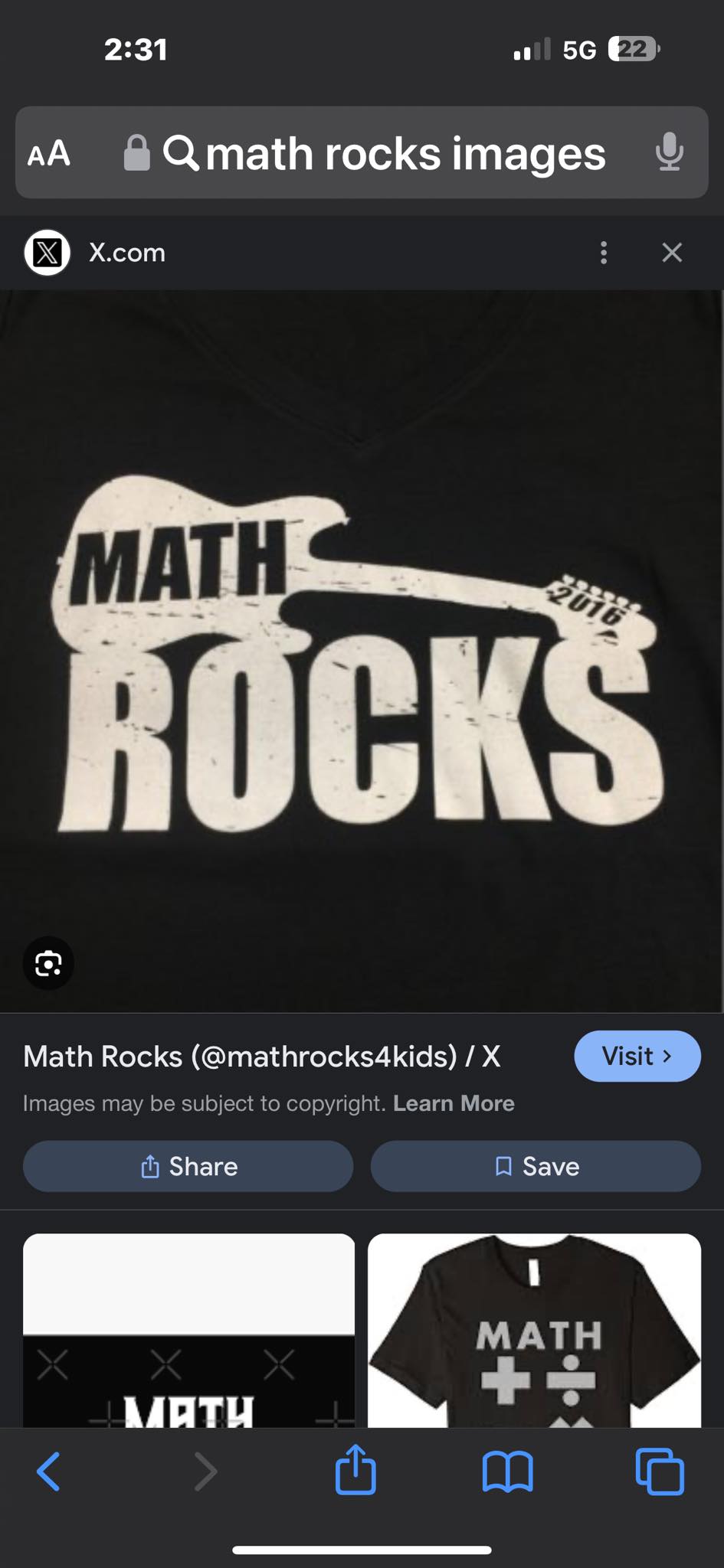 Math Rocks