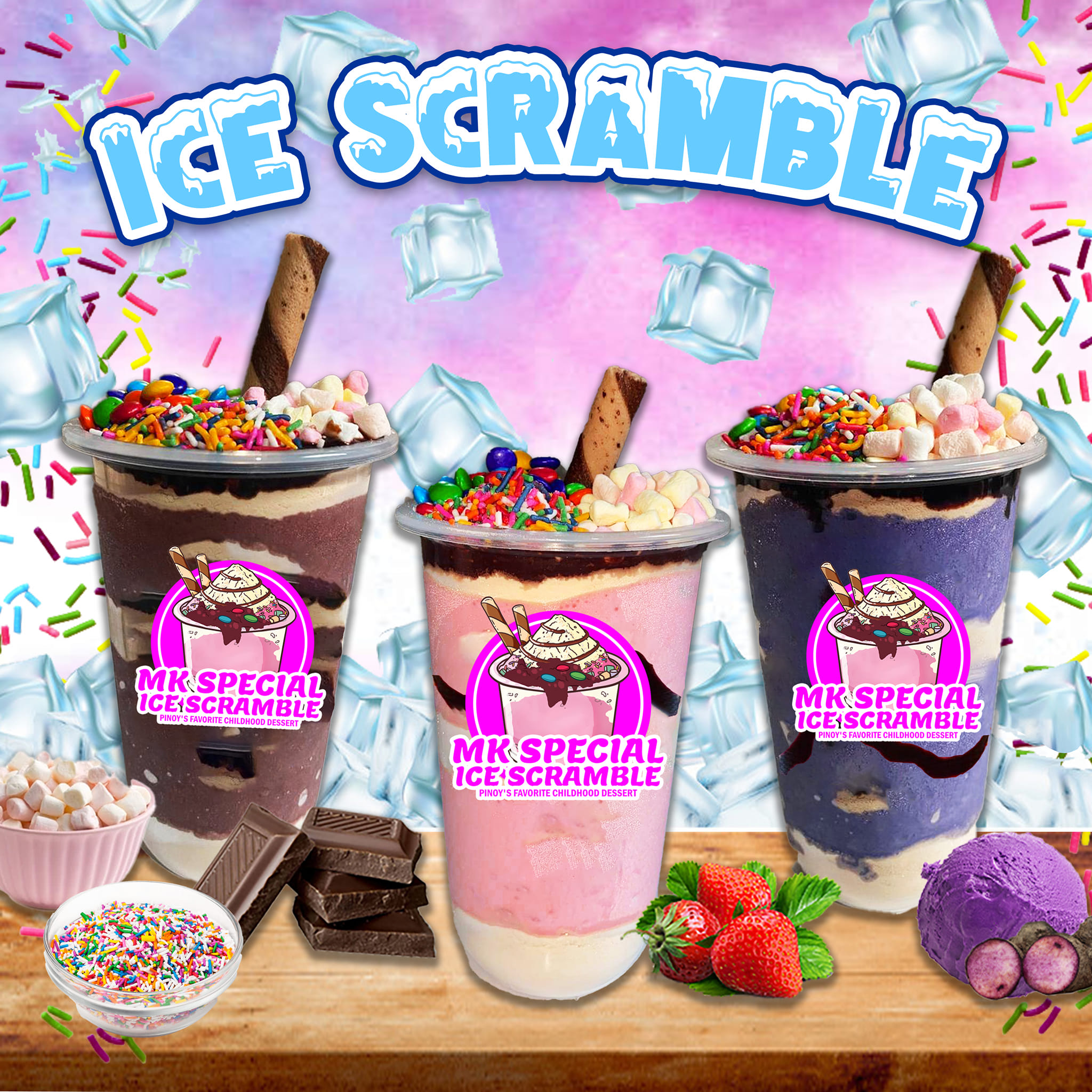 Mk Special Ice Scramble & Snack's