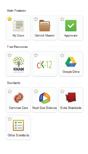 Standards Planner