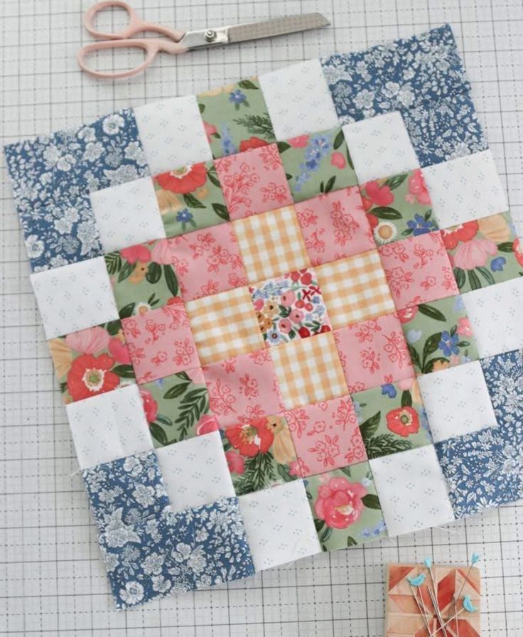 All - What an amazing block! 🧵 Every piece tells a story! ️ Block ...