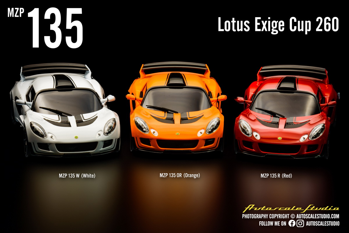 MZP135 Lotus Exige Cup 260 trio Kyosho Ref.: MZP135 Maker: Lotus