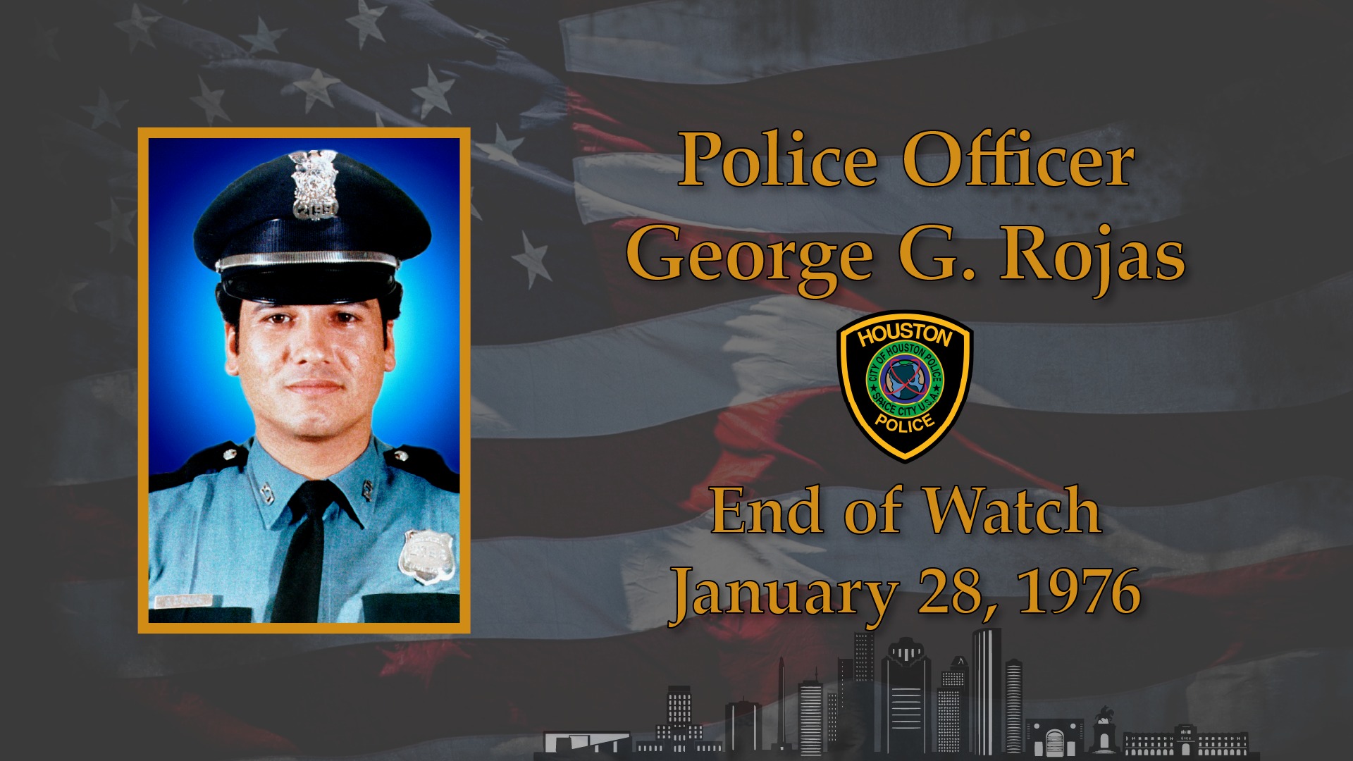 #NeverForget - Houston Police Department