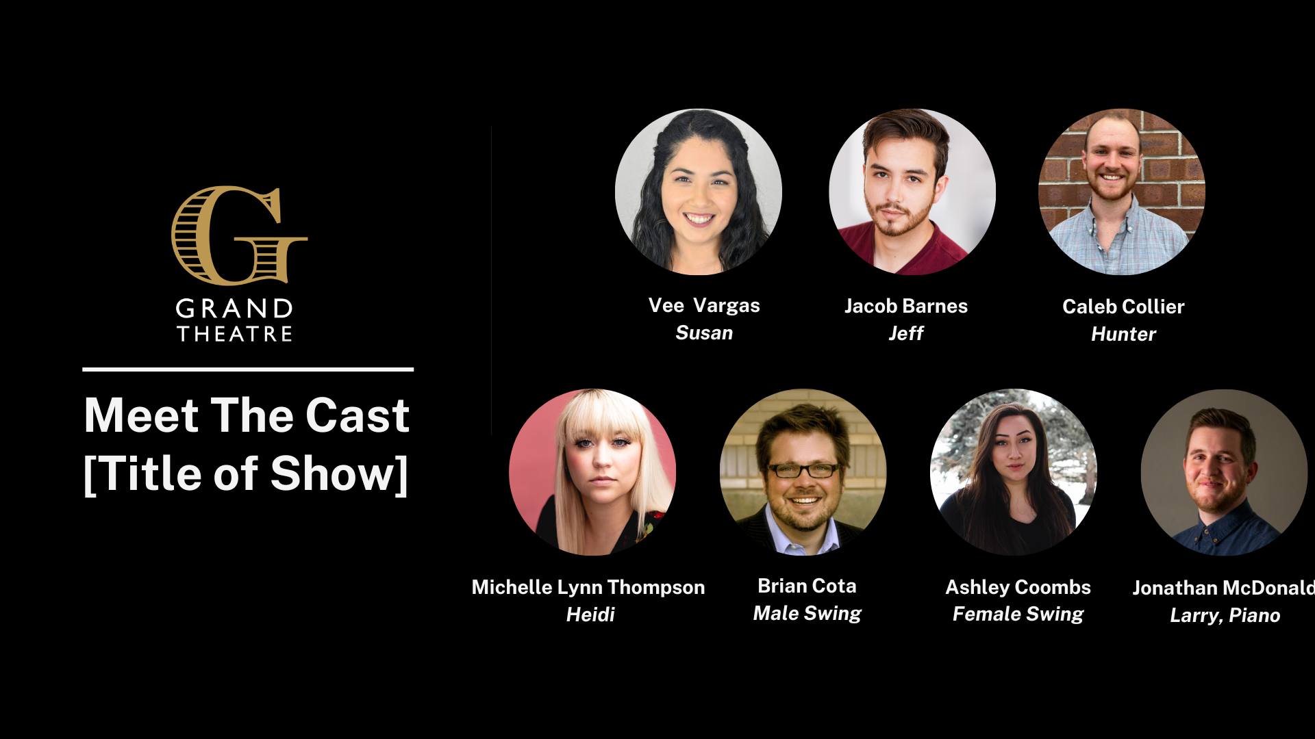 Meet your cast for #TitleofShow! It... - The Grand Theatre