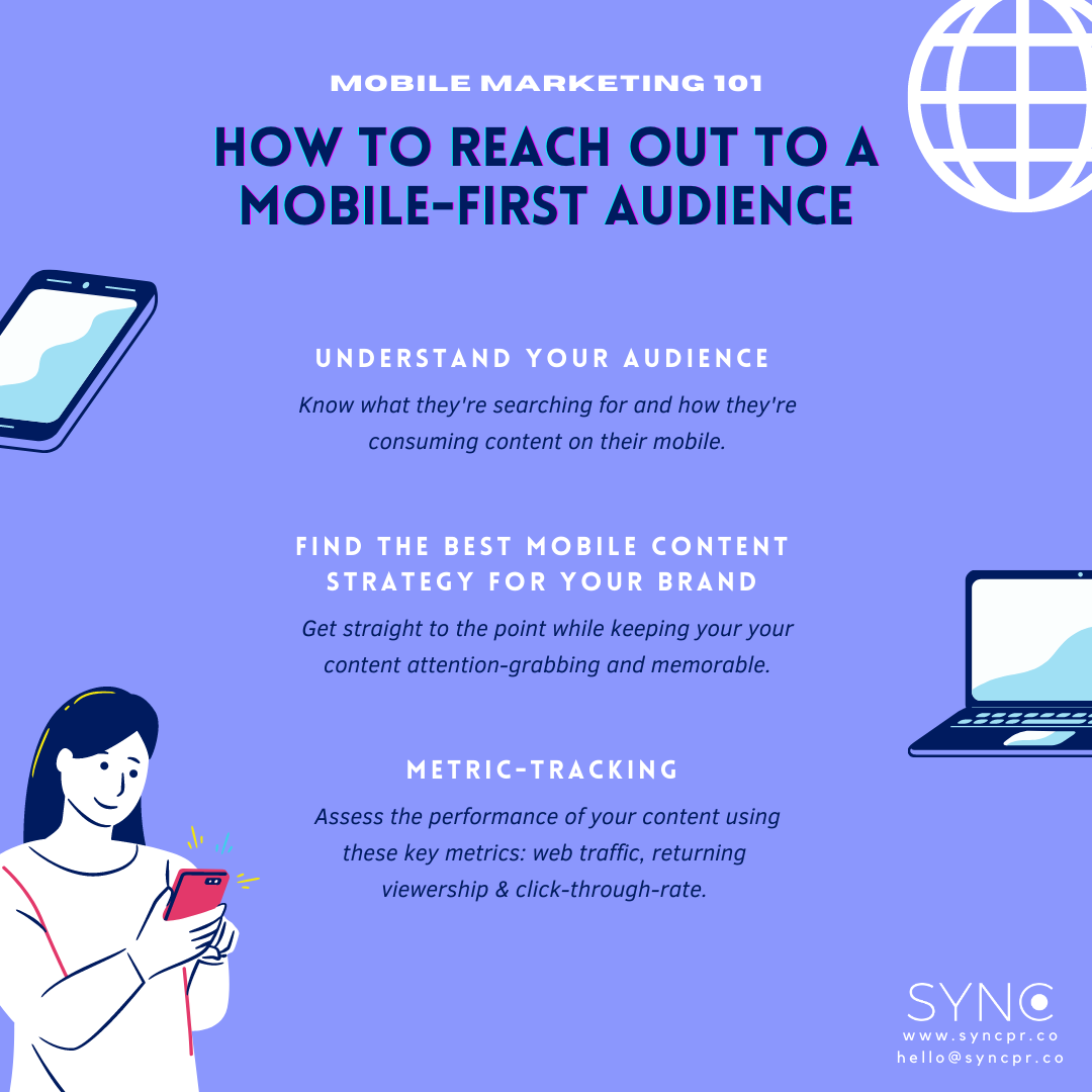 SYNC PR Agency - Wondering how to reach out to a “mobile-first ...