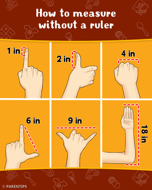 Now - How to measure without a ruler | Facebook