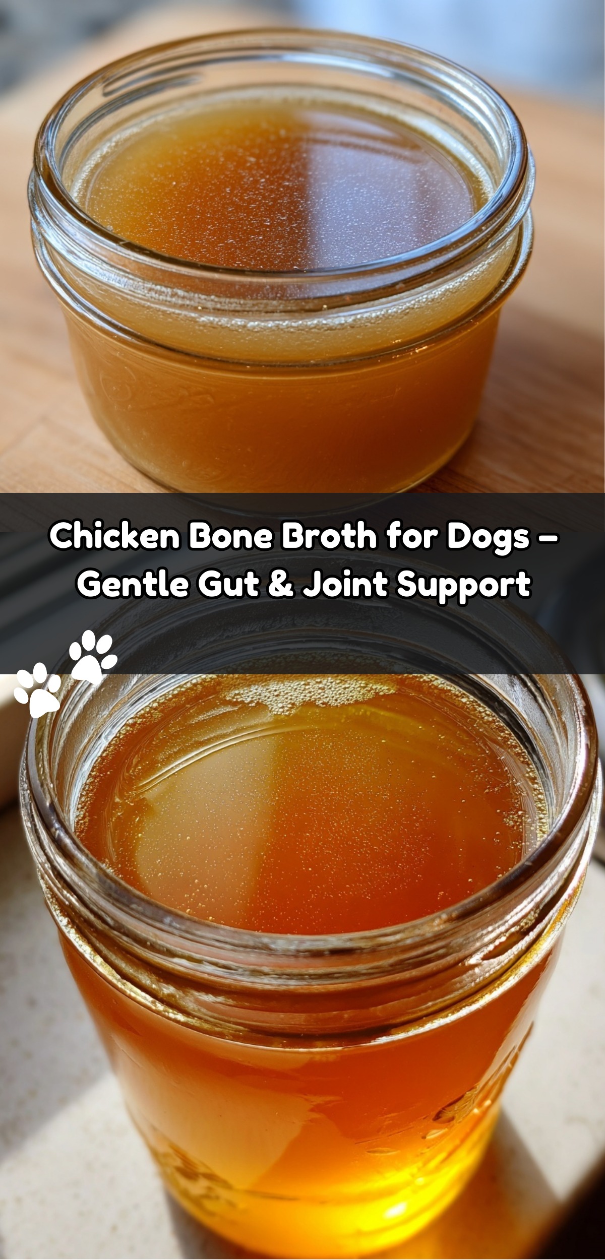 Homemade dog food recipes | Chicken Bone Broth for Dogs – Gentle Gut