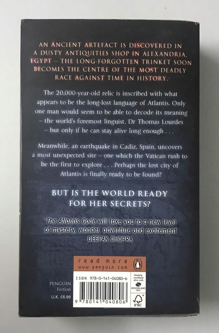 The Atlantis Code โดย Charles Brokaw . ศาสตราจารย์ด้านภาษาศาสตร์แห่ง ...