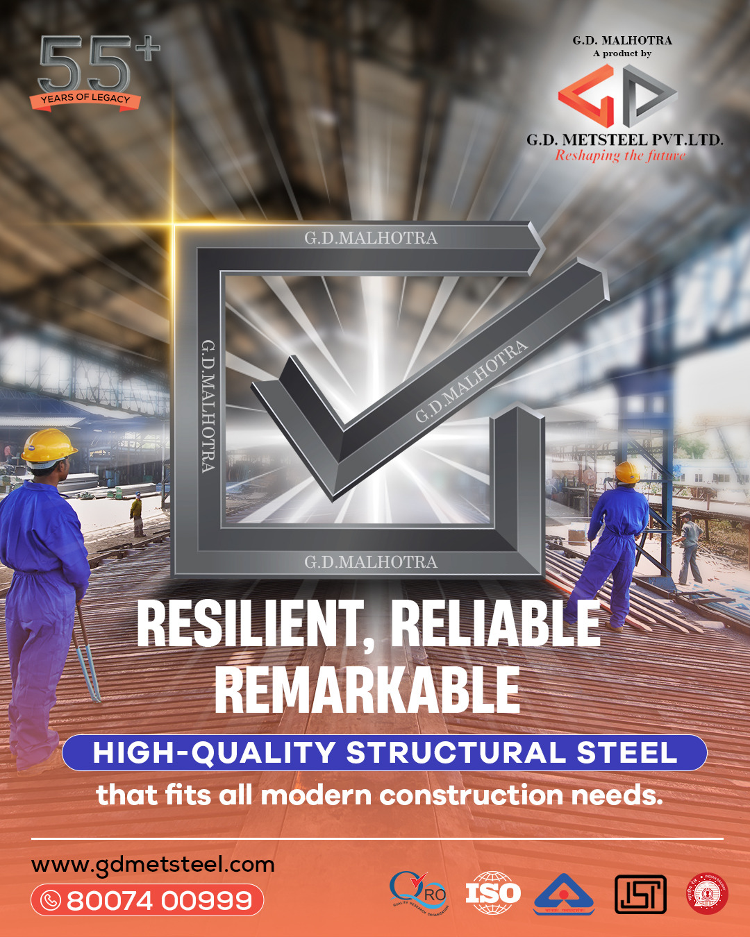 G.D. - Built on 55+ years of legacy, G.D. Malhotra stands for steel ...