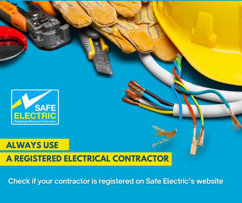 Safe - ⚠️ Don’t Take Risks with Electrical Work! ⚠️ Always hire a ...