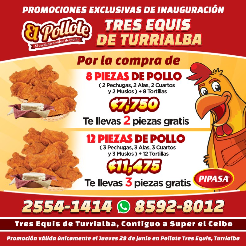El Pollote - 🍗🍟🎉🫶 El Pollote te invita a disfrutar del... | Facebook