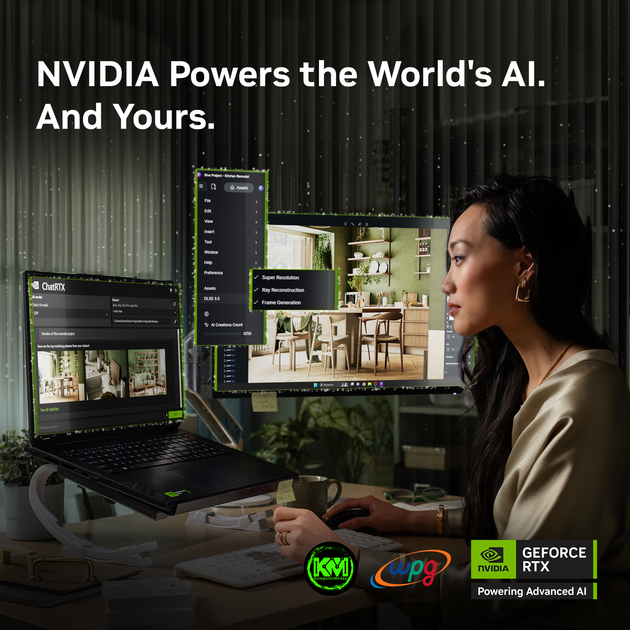 NVIDIA - Upgrade ke AI tercanggih dengan GPU NVIDIA GeForce RTX™ dan ...