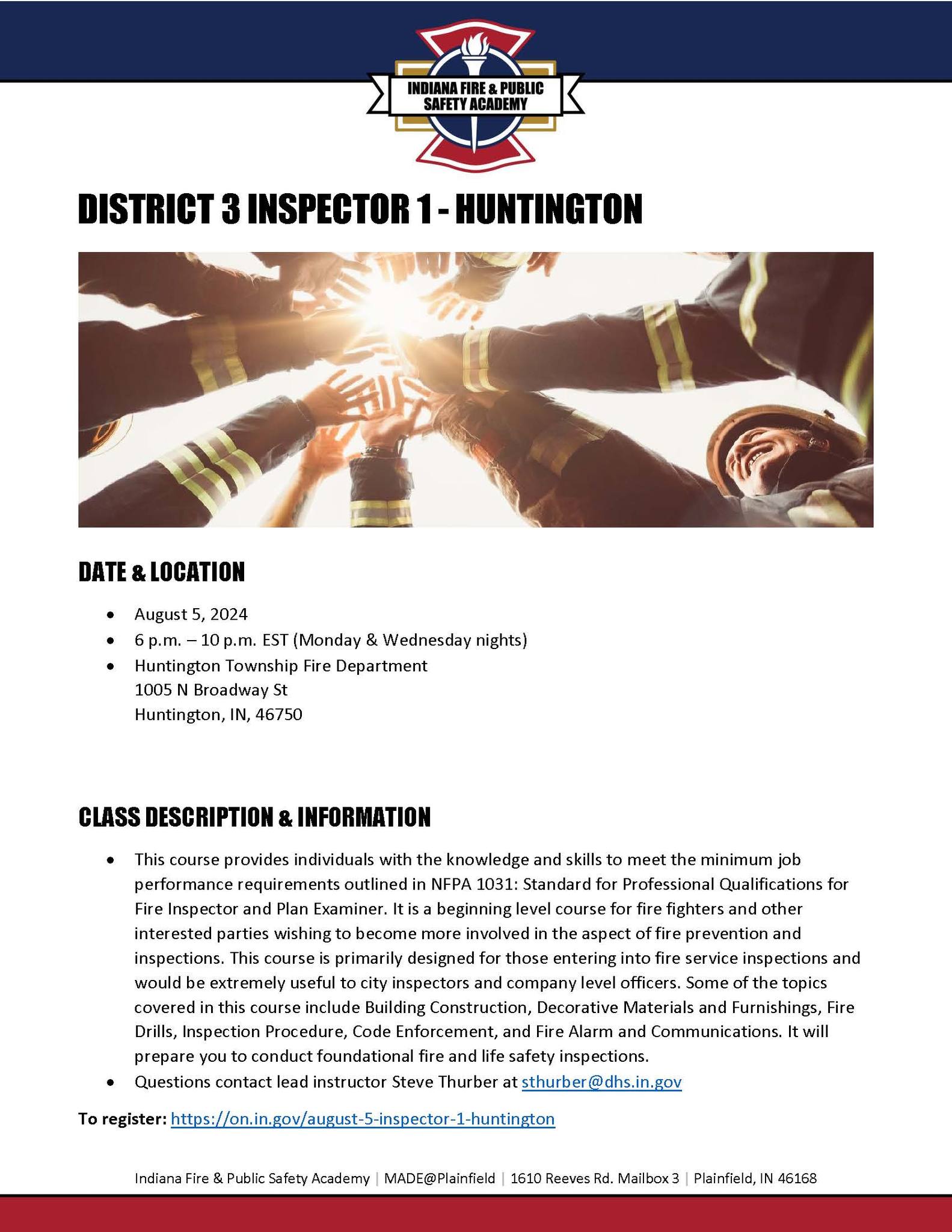 Fire Inspectors Association of Indiana | Westfield IN
