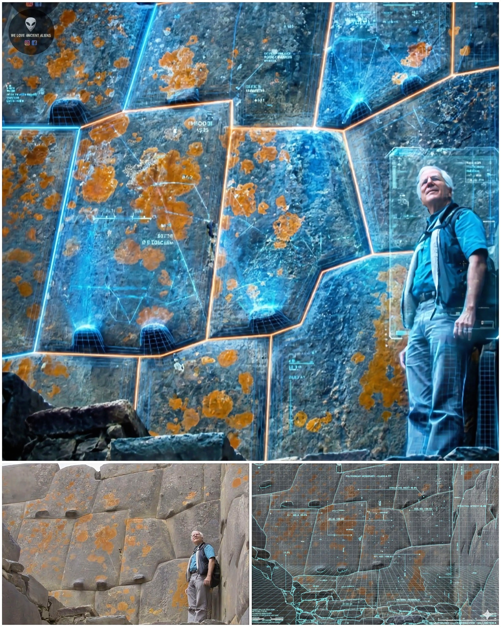 We - The unfinished structure at Ollantaytambo, often referred to as ...