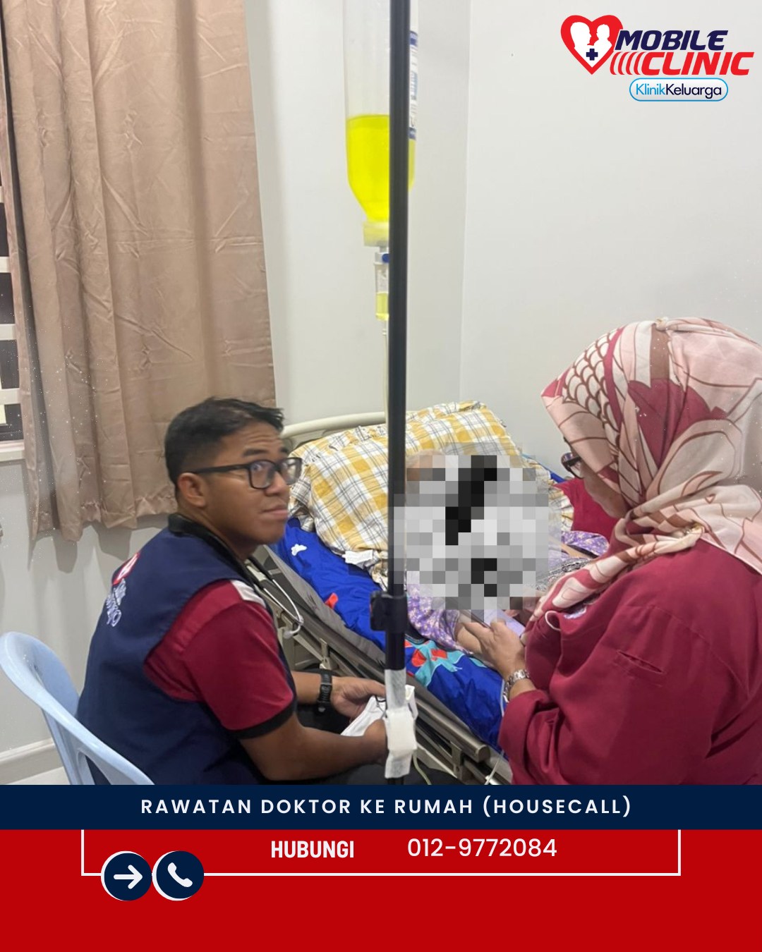 Klinik - 📍 Lawatan Pesakit Rumah – Juru Pada 12 Ogos 2025, doktor dan ...
