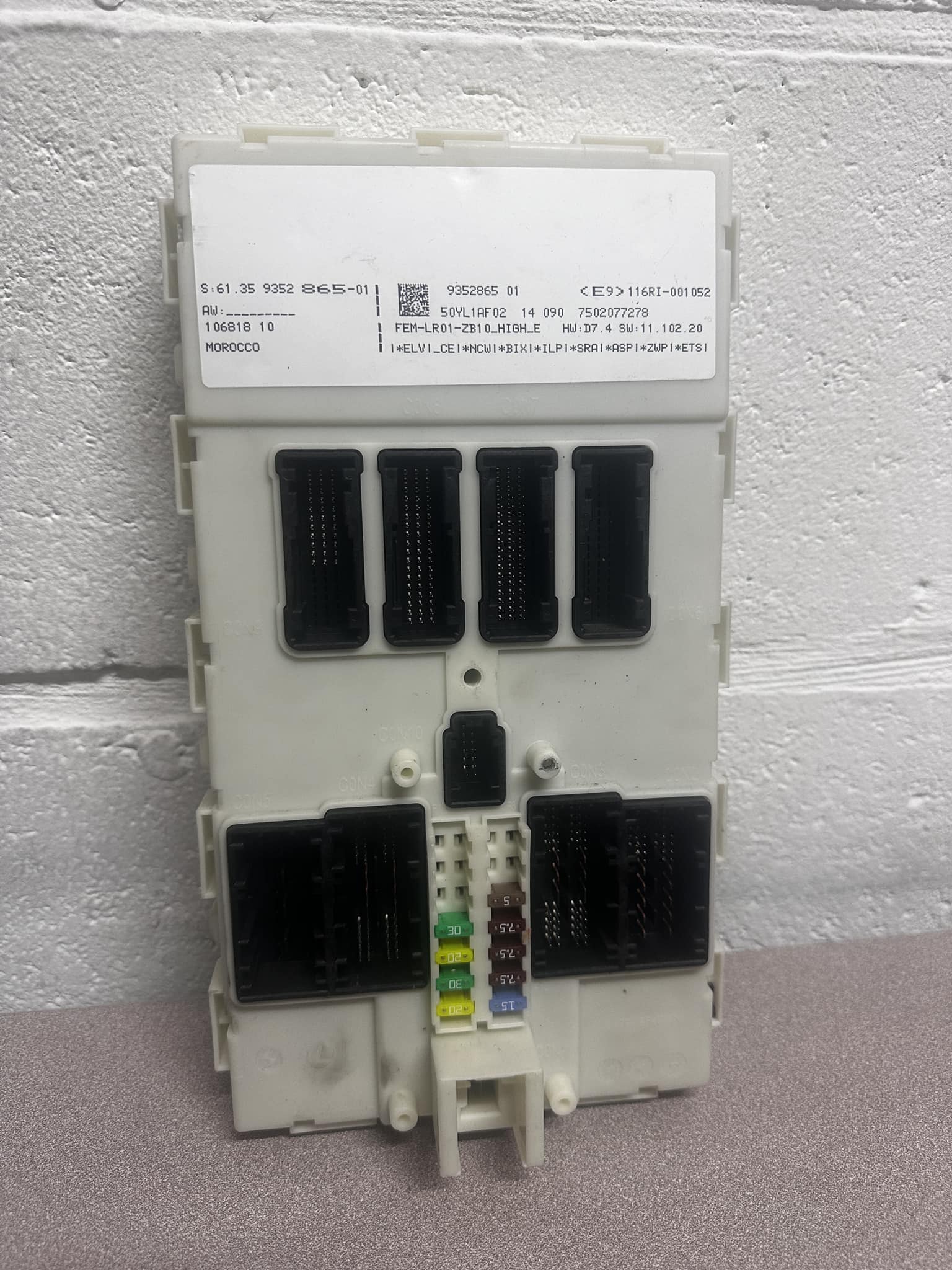 Lev - Hierbij verkoop ik een FEM module / Body Control Module passend ...