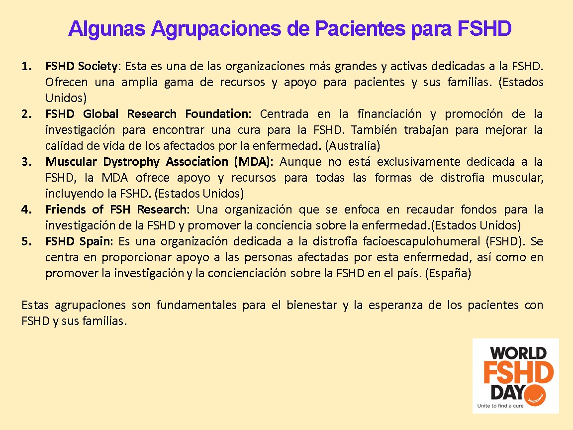 📌 Las agrupaciones de pacientes en la distrofia facioescapulohumeral ...