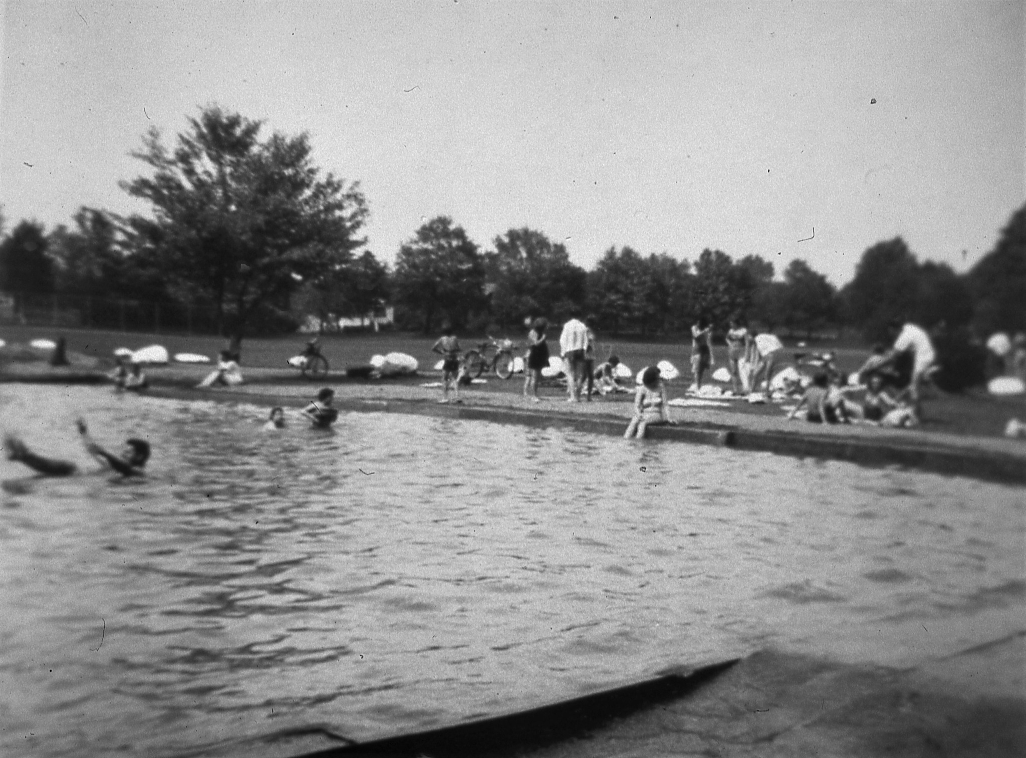 Midland outdoor pool in the 1950s-1960s